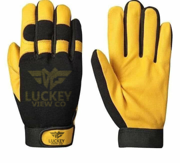 Heavy-Duty Work Gloves for Men – Industrial & Construction Use | Anti-Slip & Durable