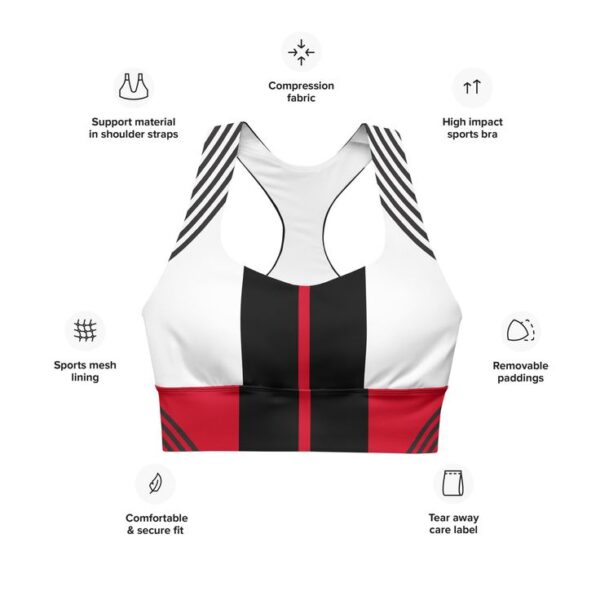 Stylish Women's Sports Bra and High-Rise Leggings Set | Comfortable Activewear - Image 2